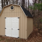 14" Octagon window in Gable